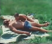 Scène vintage très coquine